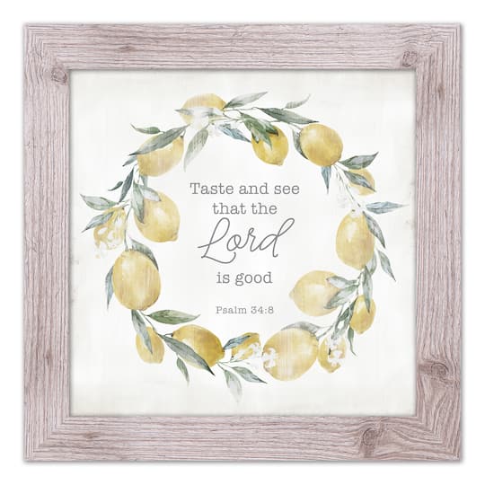 Taste and See Western Framed Print